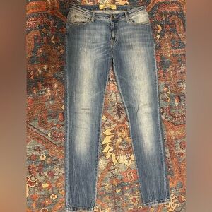 Blumarine Faded Blue Skinny Jeans